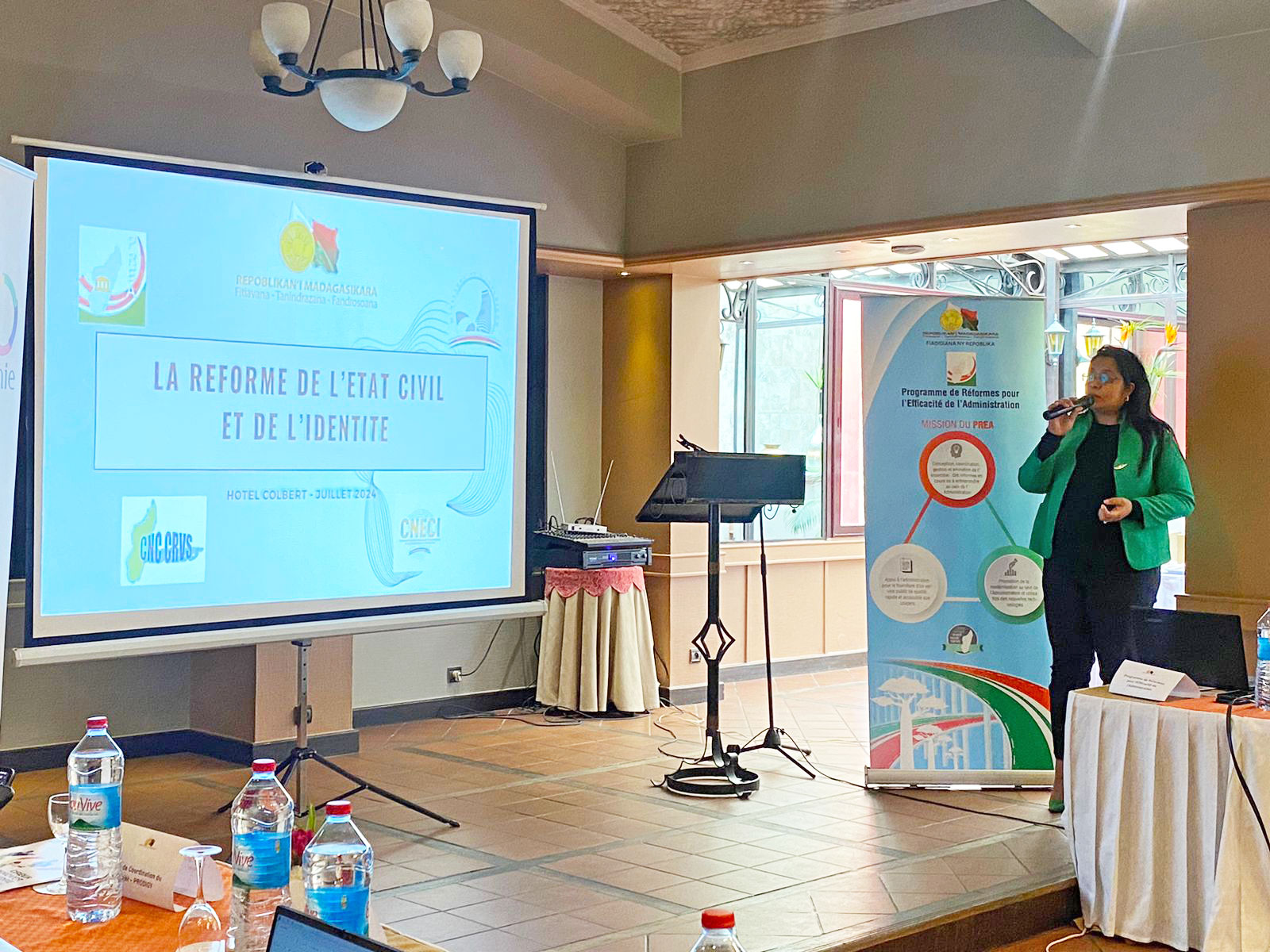 Présentation par le Ministère de l'Intérieur