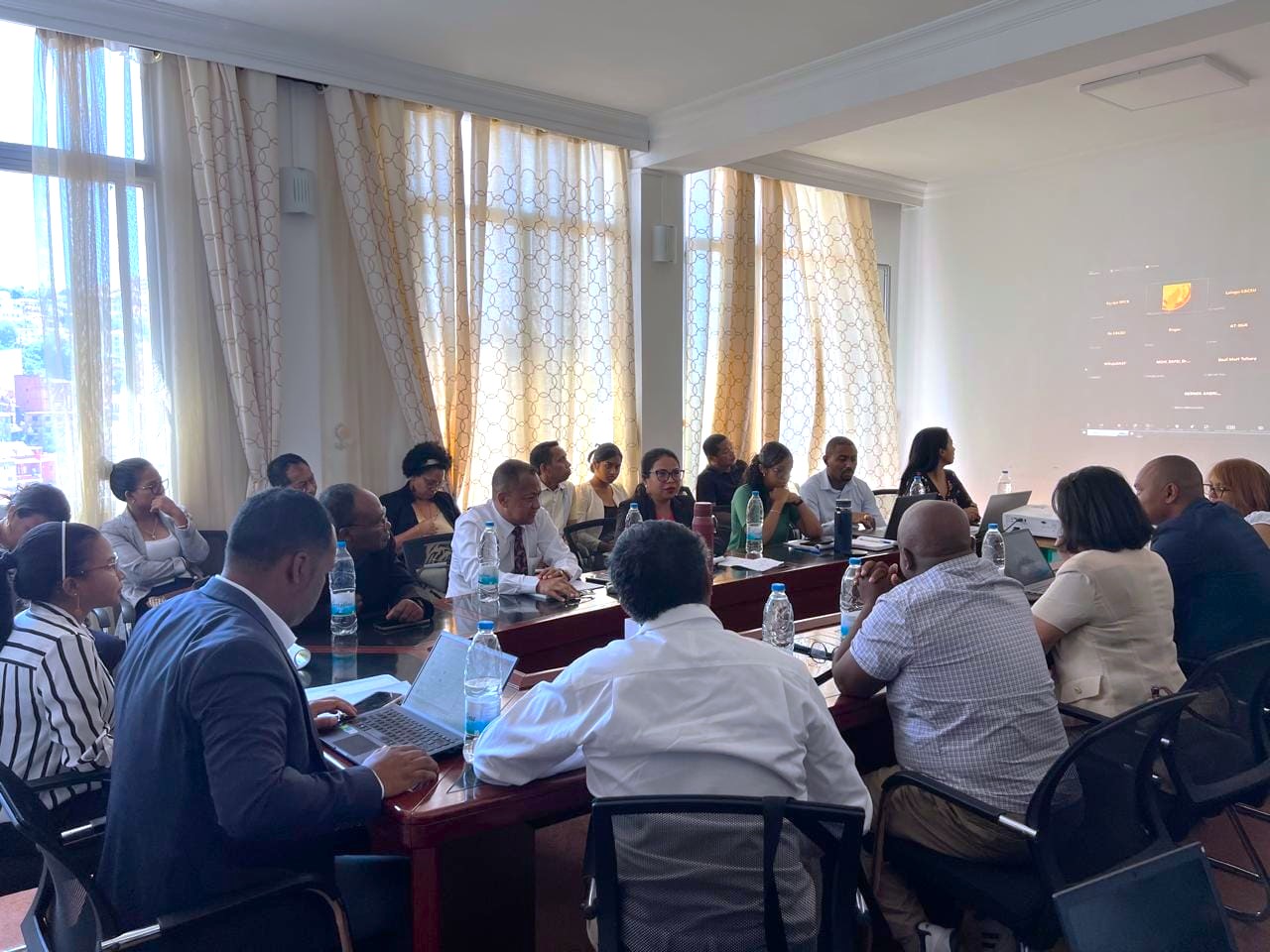 Les membres du Task Force "Dotation CSB"