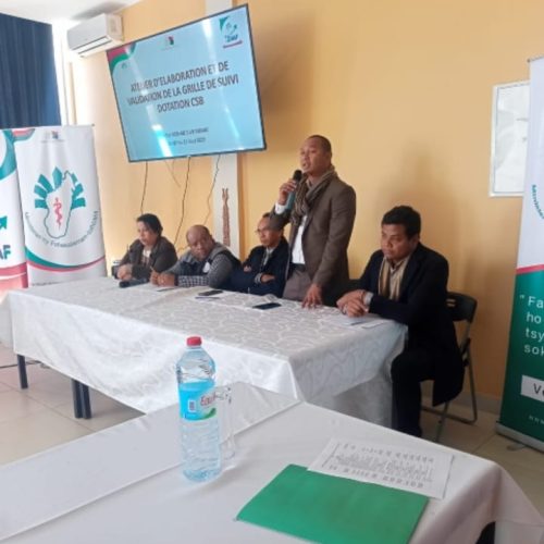 DRGRP PREA Ouverture Atelier Grille de Suivi Dotation CSB