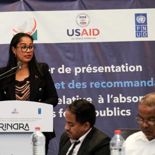 Madame PELANDROY Espérance, Secrétaire Général de la Présidence et Président du COS/ PREA