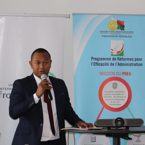 Rado ANDRIAMIZAKAMANANA, Directeur des Réformes de la Gestion des Ressources et du Patrimoine de l'Etat (PREA)