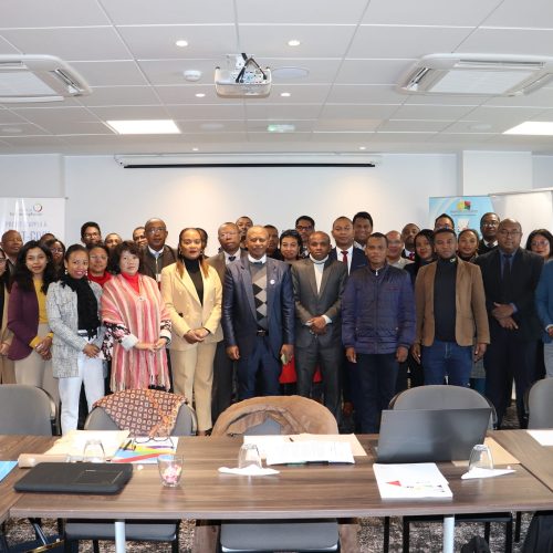 Les participants à l'atelier