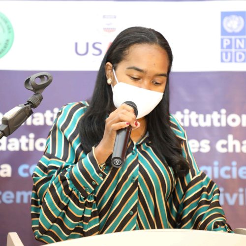 Gabrielle Ain'Harimanga Raby Savatsarah, Secrétaire Général - Ministère de la Justice